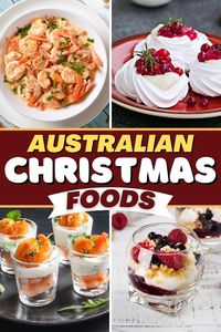 Celebrate the holidays like they do Down Under with these Australian Christmas foods! From potato bakes to eggnog to salad, oysters, and ham, the Aussies know how to have a feast!