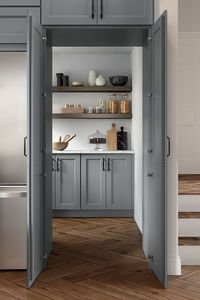 Pantry Walk Through Cabinet | Thomasville Cabinetry