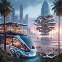 Futuristic Motorcoach