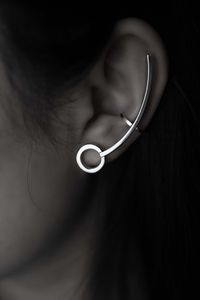 A single piece of totally handmade 925 solid sterling silver ear cuff with a sleek climber design. No piercing is required. Available in both ears Price is for a single earring. Τhis non pierced climber ear cuff earring is made of excellent quality materials and is fully hypoallergenic & nickel free. Material: Sterling Silver 925 Sterling Silver is an alloy made of 92.5% pure Silver and 7.5% Copper. -------------------------------------------- 🎁 Gift Giving Occasions: Wedding Gift Bridesmaids Gifts Prom Gift Graduation Gift First Communion Gift Engagement Gift Confirmation Gift Bridal shower Gift Birthday Gift Bar & Bat Mitzvah Gift Baptism Gift Anniversary Gift Birthday Gift Christmas Gift