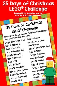 25 Days of Christmas LEGO Challenge