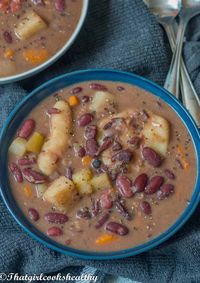 Jamaican Red Peas Soup Without Meat