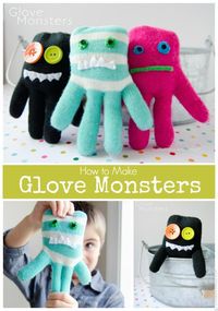 Plush Monster Softies to Make