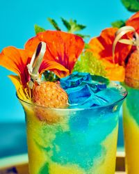 west elm - Mai Tai Slushy with Curaçao Jello