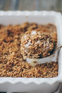 Coffee Cake Baked Oatmeal