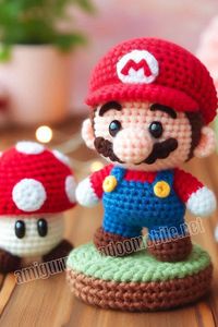 Amigurumi Super Mario Free Pattern-1 – Free Amigurumi Crochet