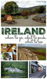 Plan a visit to a beautiful island with these Ireland travel tips featuring when to go, what to pack for your Ireland vacation, and travel tips for what to see | Ireland Family Vacations for Stuffed Suitcase