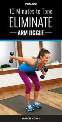 10-Minute Workout to Tighten the Arm Jiggle