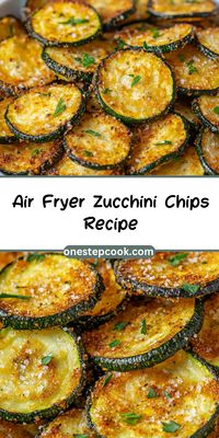 Air Fryer Zucchini Chips Recipe