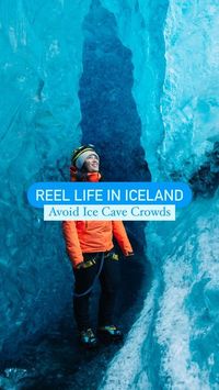 Kyana Sue Powers • Iceland on Instagram: "Ice Cave Hacks👇🏼find a tour that cares about your experience! ✅ Take a private tour with up to 6 people when you book with @headingnorth.is the full day glacier hike and cave is going to be the best just trust me on this! Use discount code KYANASUE10 for 10% discount ✅ Or go with a high quality tour like @localguide they make sure to schedule times that don’t interfere with the big tour groups like the one you see in this video. Book the Ice Cave Di