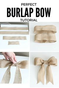 I had no idea how to make bows before this. Super clear, step-by-step directions and pictures.