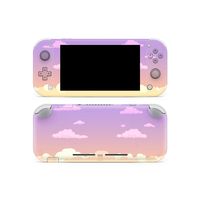 8-Bit Pastel Sunset Clouds Switch Lite Skin