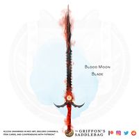 {The Griffon's Saddlebag} Blood Moon Blade | Weapon (longsword) : TheGriffonsSaddlebag