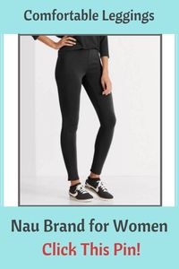 WOMEN'S LEGGINGS. Super comfortable mid-weight women's leggings by Nau, a brand known for sustainable apparel. Elastic waistband, cozy but not tight grip, made with a blend of merino wool / polyester / and spandex. Keeps you warm during fall and winter days. Great for the gym, travel, or just a casual look. Comes in 3 colors, sizes XS - L. Click now for the catalog page! #Nau #leggings #giftsforher #giftideas #whattopack #fashionsforwomen #affiliate #ad