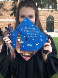 Peter Pan Graduation Cap