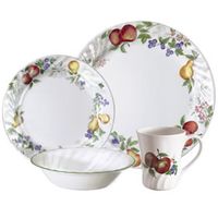 All CORELLE dinnerware is manufactured in the USA by the same Corning, New York factory that has made every piece since the line was launched in 1970.