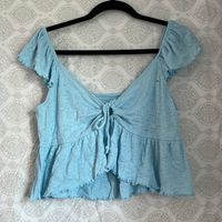 Nwt Ae Light Blue Tank Top