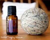 DIY wool dryer balls. I make these and haven't used a dryer sheet in over a year. They are awesome!!