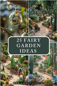 Dive into DIY magic with these creative fairy garden ideas! Easy projects to bring a touch of enchantment to your space. 🍄🌿💫