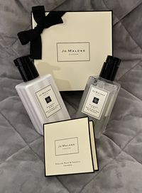 Jo Malone hand soap and body lotion brought this the other day absolutely love the smell of this, 😍