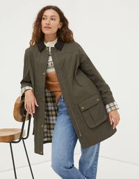 Hampshire Dry Wax Swing Coat