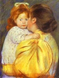 Mary Cassatt "Maternal Kiss", 1897