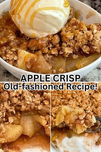 Does anything say fall more than a warm apple crisp? Our Classic Apple Crisp recipe is one of my favorite Fall desserts that my grandma used to make. With sweetly spiced apple slices baked below a crunchy oat topping, the fruit filling is cooked until gooey and bubbly, and the crumble becomes golden brown; it’s no wonder why this homemade apple crisp recipe is a guaranteed crowd-pleaser.