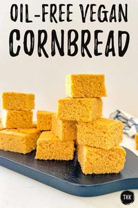 Oil Free Vegan Cornbread