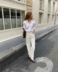 How to Wear Ivory: Fall 2024's Biggest Color Trend | Who What Wear