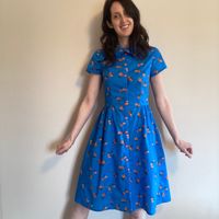 A review of the Saraste shirtdress sewing pattern by Named Clothing - made by cathcraft