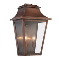 Acclaim Lighting Coventry Collection 2-Light Copper Patina Outdoor Wall Lantern Sconce 8424CP - The Home Depot