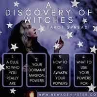 A Discovery of Witches Tarot or Oracle Spread — New Age Hipster