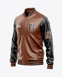 Leather Varsity Jacket