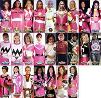 All The Pink Rangers