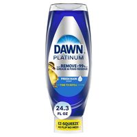 With Dawn Ultra Platinum EZ-Squeeze, there's no flip and no mess. The EZ-Squeeze bottle makes dishwashing fast and easy. From the first squeeze to the last, you'll never worry about wasting a drop with Dawn's EZ-Squeeze bottle. Just because a dishwashing liquid is tough on grease doesn't mean it has to be rough your hands. With 50% less scrubbing* (*vs. Dawn Non-Concentrated), Dawn dishwashing liquid dish soap works harder so you can get back to spending quality time with your family. Refreshing