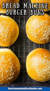 Bread Machine Burger Buns