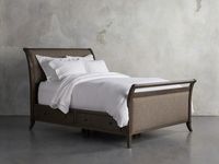 Pearson Storage Bed | Arhaus Furniture  COLOR: London Fog