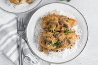 Instant Pot Chicken and Mushrooms | Pressure Cooking Today