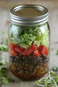 Taco Salad Jars