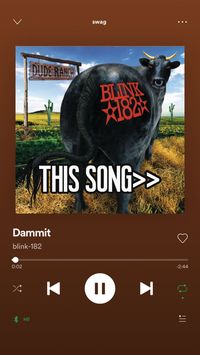 this song is my life frfr i love dude ranch sm | #blink182