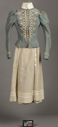 Woman's Bicycling Suit (Bodice and Bifurcated Skirt) | LACMA Collections