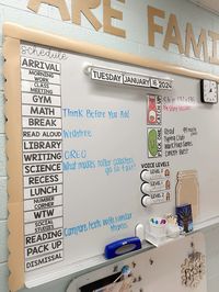 Classroom whiteboard, whiteboard decor