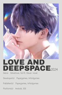 Do NOT repost | Love and Deepspace | Minimalist/polaroid poster | Otome Dating Sim game | Rafayel