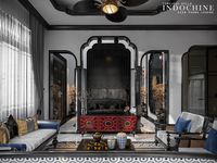 Indochine living room :: Behance