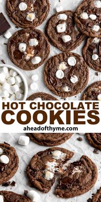 Hot Chocolate Cookies