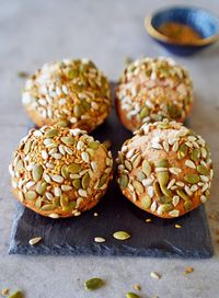 Red Lentil Bread Rolls - Elavegan