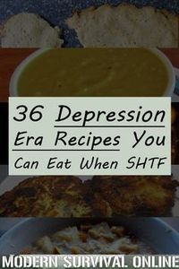 36 Depression Era Recipes You Can Use for Survival