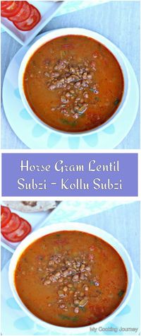 Horse Gram Subzi | Horse Gram Lentil Subzi | Kollu Subzi