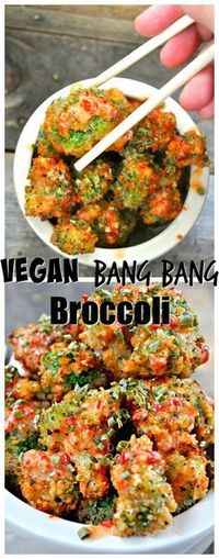 Vegan Bang Bang Broccoli - Rabbit and Wolves