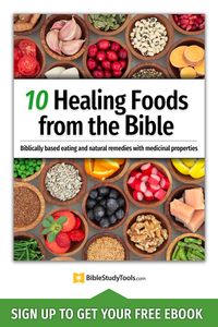 If you want to add to a healthy diet, here are 10 healing foods from the Bible to energize and heal you! Get your free printable today!